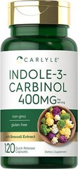 Indole-3-Carbinol I3C 400mg | 120 Capsules | with Broccoli Extract | by Carlyle
