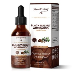 Parasite Cleanse Tincture/Extract-Wormwood,Black Walnut Hull, Clove, 6fl oz