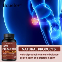 Saw Palmeto 3x Formula Promotes Urinary Tract Health Maintain Hair Health 120 Ct