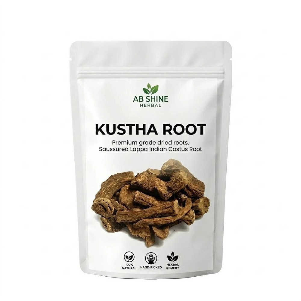 Kushta Root – Saussurea Lappa – Indian Costus Root Whole Original Indian Herbs