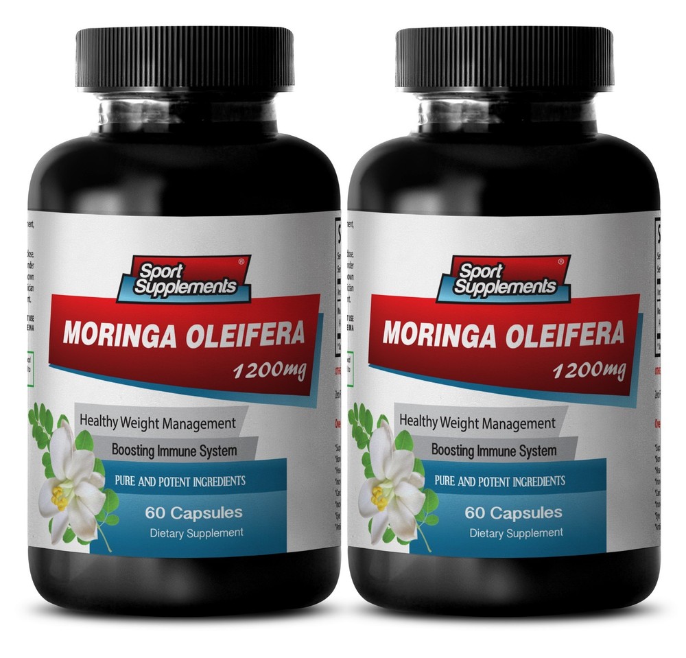 Anti-Inflammatory – Moringa Oliefera 1200mg – Liver and Kidney Supplements 2B