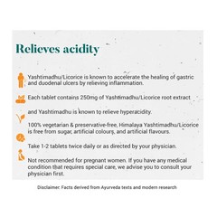 Yashtimadhu By Himalaya a natural antacid & Gastric Wellness Exp-2027