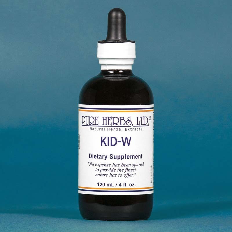 Pure Herbs: KID-W – 4 oz. (Natural Herbal Extracts)