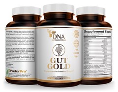 GUT GOLD 5-in-1 Digestive Enzymes, Probiotics, PreForPro™, Prebiotics, Postbi…