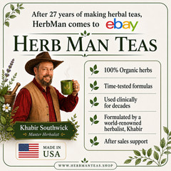 BLOOD PRESSURE LOWERING TEA with Reishi Mushrooms by master herbalist