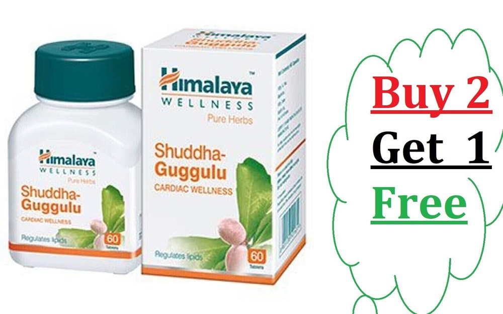 🌿 HIMALAYA Shuddha Guggulu Buy 2 GET 1 FREE