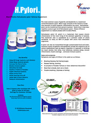 Vitalee Helicobacter Pylori and Leaky Gut Defense Supplement (Capsule 60ct)