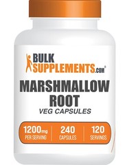 BulkSupplements Marshmallow Root Extract 240 Capsules – 1200 mg Per Serving