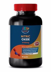 L-Arginine – NITRIC OXIDE 3150 – Perpetual Pump – Over 3000mg – 1Bot 90Ct