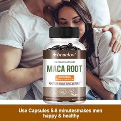 Maca Root 4000mg High Strength Supports Men’s Health