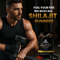 Shilajit Gummie, Himalayan Natural Shilajit Gummies, No Added Sugar with Ashwaga