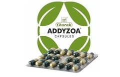 Charak Addyzoa Capsules 10 Strips (200 Capsules) | Herbal Reproductive Wellness