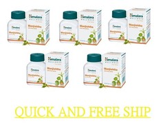 Himalaya Manjishtha Skin Supplement for Natural Blood Clean 5 Boxes 2026 Exp.