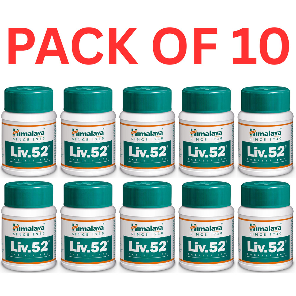10 bottles 1000 tabs Liv 52 FREE SHIP expiry 05-2028 USA Quick Dispatch