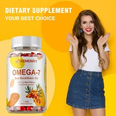 Omega-7 – Organic Sea Buckthorn Oil – Anti-Aging, Hair, Skin and Nail Health