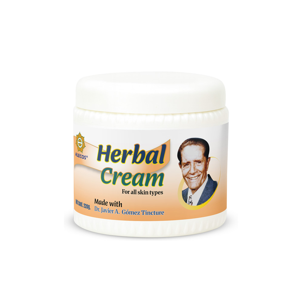 Crema de Yerbas del Dr. Javier A. Gómez, tarro 220 gr