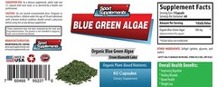 Spirulina Tablets Natural – Organic Blue Green Algae 500mg – Complete Protein 1B