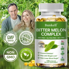 Bitter Melon Complex 2500mg Per Serving Help With Weight Loss,Lower Blood Sugar