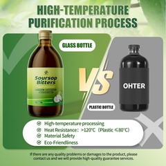 Organic Soursop Bitters with Moringa, Sea Moss, and 10+ Herbs – 8oz