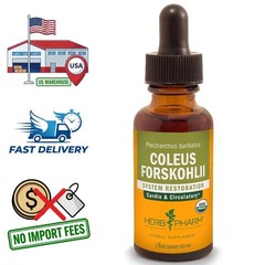 Coleus Forskohlii Extracto Líquido de Raíz – Plectranthus barbatus – 1 oz (30ml)