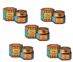 Tiger Balm Red 21ml x5 | Exp 09/2027 | Natural Pain Relief & Muscle Rub