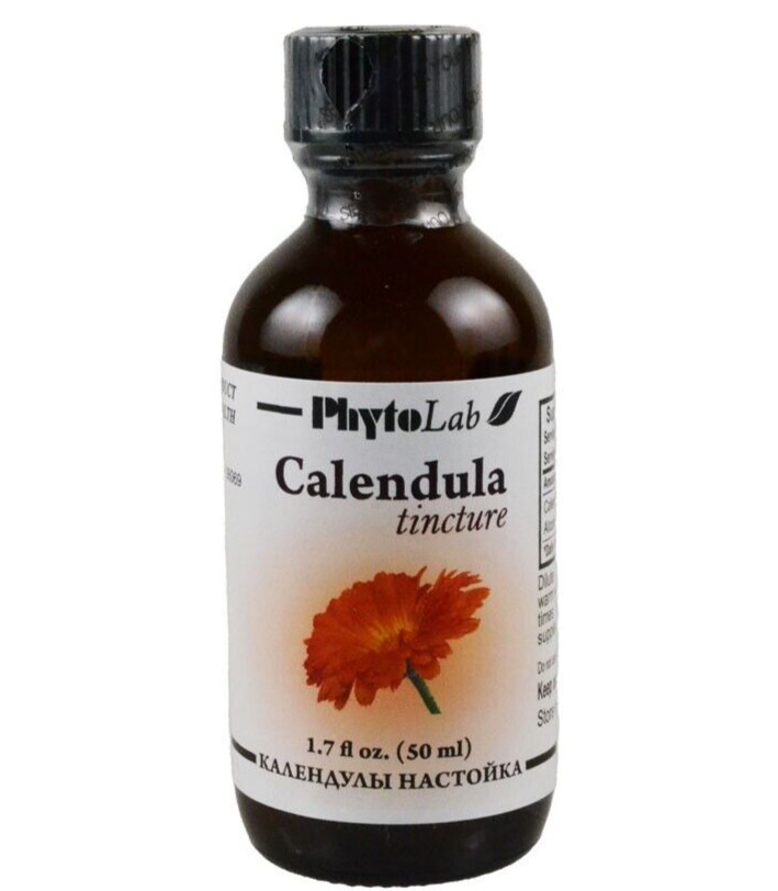 Calendula Tincture 1.7 fl oz 50 ml Calendula Flowers Extract