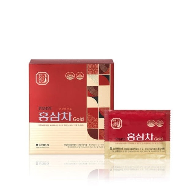 [Nonghyup Hansamin] Korean Red Ginseng Tea (3g x 50 packets) Red Ginseng Tea