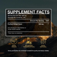 Shilajit Resin Pure Himalayan * Over 77% Fulvic Acid – Gold Grade – Authentic*