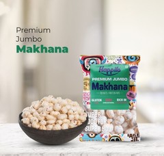 Premium Jumbo Phool Makhana | Handpicked Fox Nuts | 100% Natural Superfood