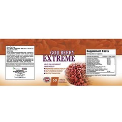 Goji Berry Capsules Support Antioxidant Immune Weight Loss Pills Free Shipping