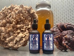 LIONS MANE x CORDYCEPS & REISHI x TURKEY TAIL. DUAL EXTRACT US GROWN -SET