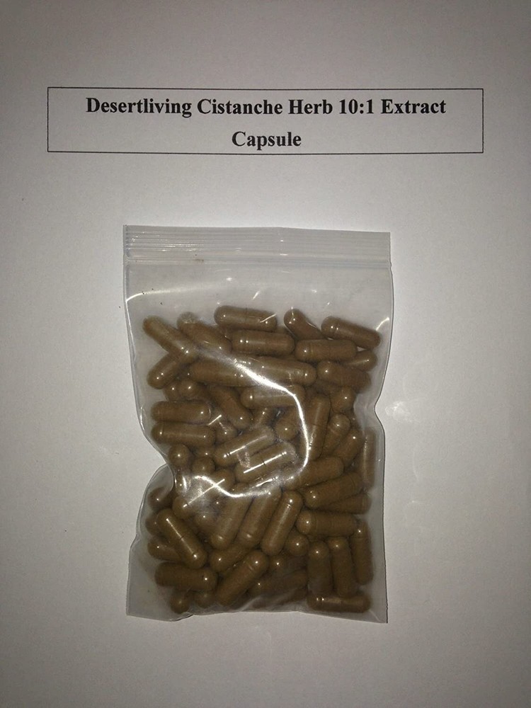 Sinkiang Wild Desertliving Cistanche tubulosa Herbs Extract 400Mg * 100 Capsules
