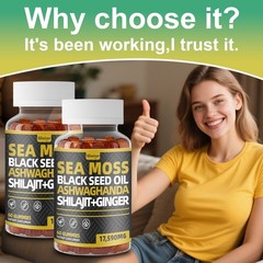 Sea Moss Gummies – Immune Health, Vitality, Energy, Smooth Skin