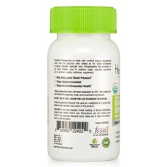 Organic Sarpgandha Root Capsules Indian Snakeroot Rauwolfia Serpentina Insomnia