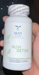 Nuvi Detox Body Weight Loss and Cleansing Natural and Organic Nuvi Detox 60 Ct