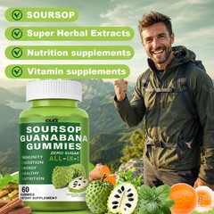 SOURSOP GUANABANA Gummies – immune & digestive health support, cell health,