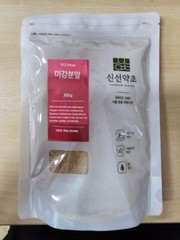 100% Natural Rice Bran Powder 300g Organic Powder Lightening Skin Care 미강가루