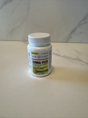GeriCare Senna-Plus Natural Laxative with Stool Softener 200 Tablets Exp 05/2027