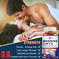 Vital Surge Male Enhancing Gummies, Testo-Boost Gummies Performance Supplement