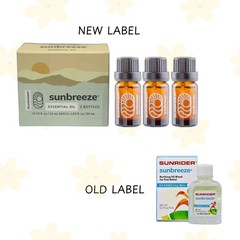 6 Sunrider Sunbreeze Essential Oil 0.17fl.oz Pain Relief Muscle Ache Menthol