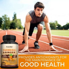 Turmeric 95% curcumin 1950mg extract Turmeric black pepper antioxidant best