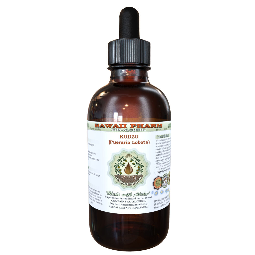 Kudzu (Pueraria Lobata) Organic Dried Root Liquid Extract