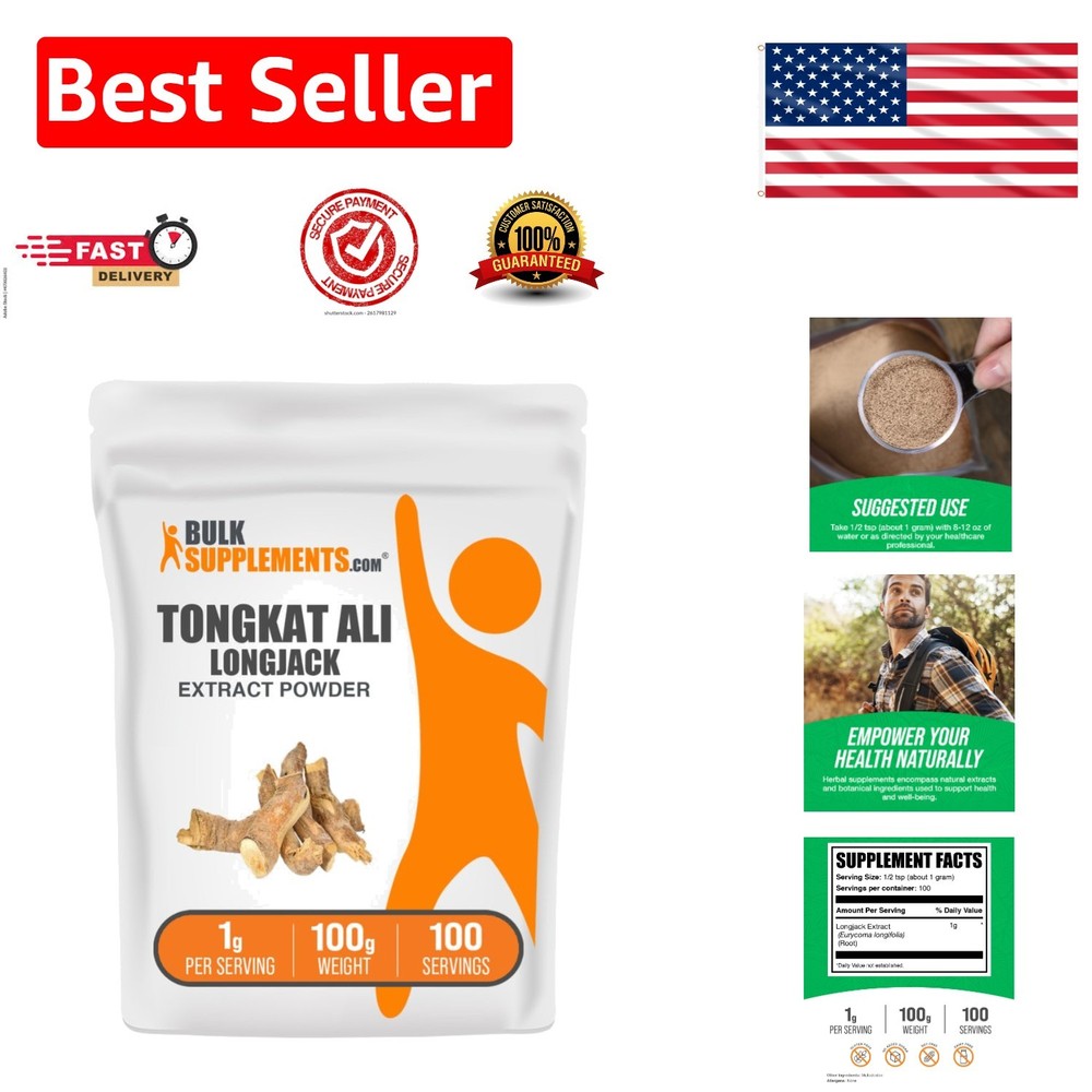 Unflavored Longjack Extract Powder – Gluten-Free Nutrients for Everyday Boost