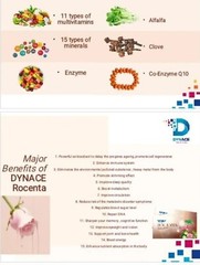 Pack of DYANCE ROCENTA X 1 Antioxidants, Blood Sugar Support