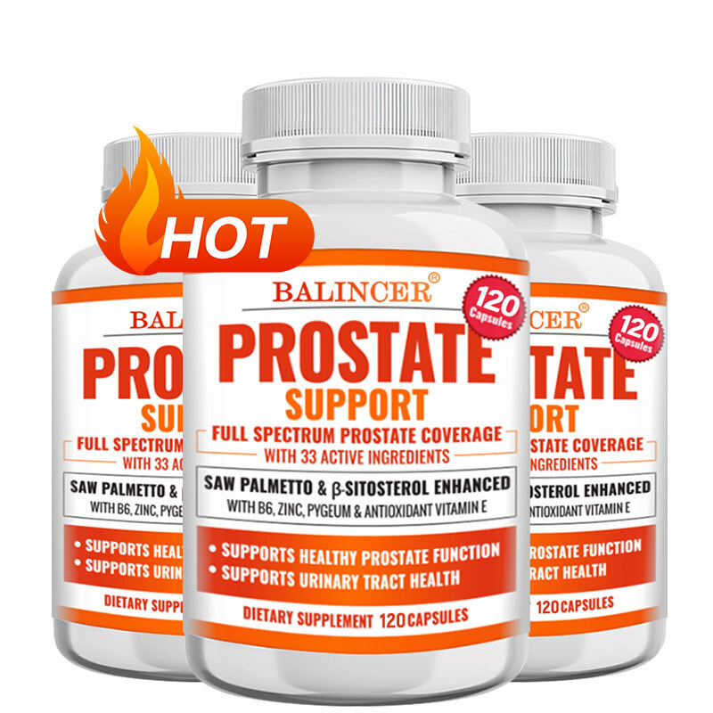 Saw Palmetto Extract | 30TO120 Caps |Prostate Supplement |33 Natural Ingredients