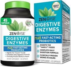 Zenwise Health Digestive Enzymes for Gut Health & Bloating Relief – Multi
