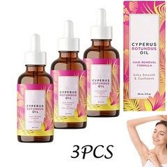 fresh Cyperus Rotundus Oil – 60ml Natural Cyperus Rotundus Oil For Hair Removal