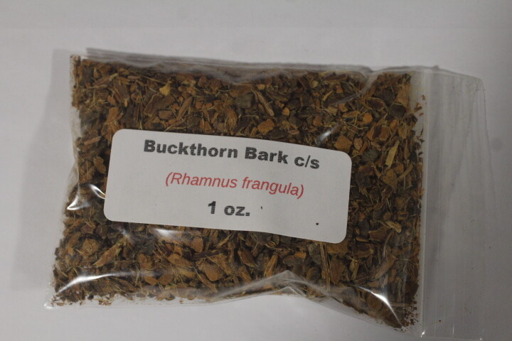1 oz. Buckthorn Bark c/s (Rhamnus frangula)