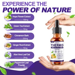 5 Bottles Himiyer Thermo Green Tea CoQ10 Digest Drops 300ML