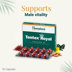 Himalaya Tentex Royal 10 capsules Buy 2 Get 1 Free expiry 08/2027